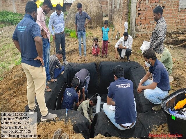 Note: Training by sistema team